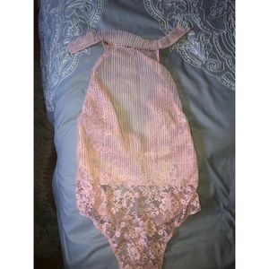 Victoria’s Secret Very sexy lace bodysuit/teddy